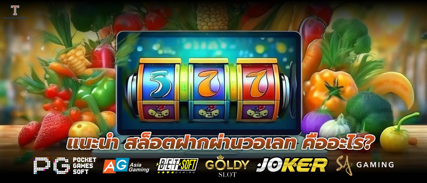 แนะนำ สล็อตฝากผ่านวอเลท คืออะไร?